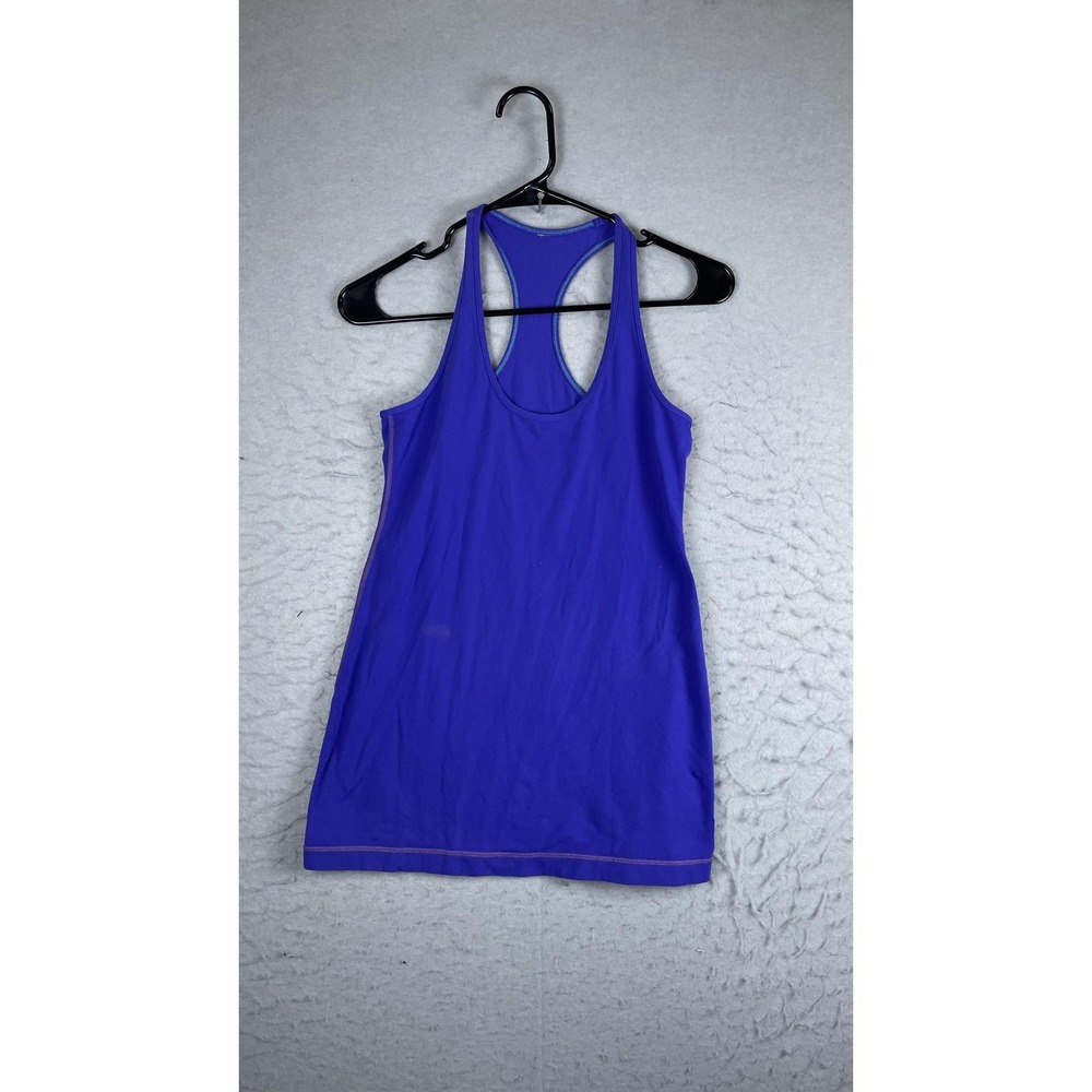 Lululemon Tank Top Womens 2 Purple Cool Racerback Athletic Running Yoga Gym